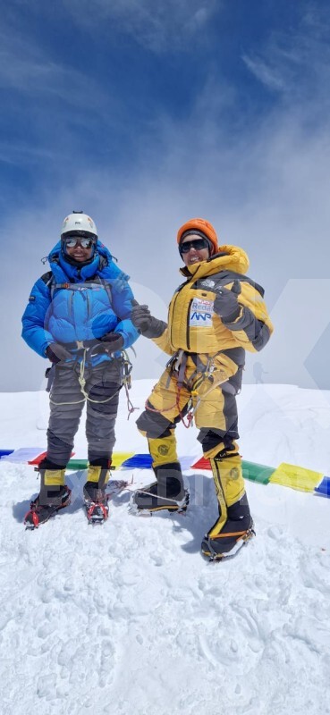 8K Expeditions First Spring 2023  Amadablam (6812m) Summit By Miss Baibanou Bouchra (Morocco) image