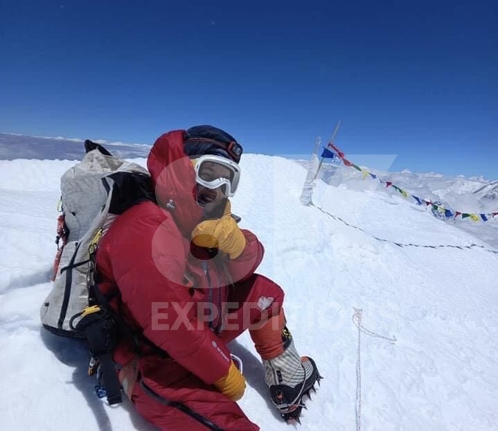 Chiao-Yu Chan (TriFish) Dhaulagiri I Summit 2022 image