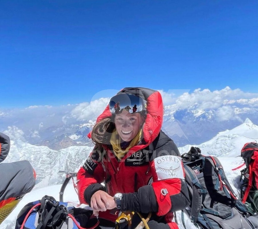 Kristin Harila Conquered The World Highest Mountain Mt. Everest (8848.86m) (4/14Completed) image