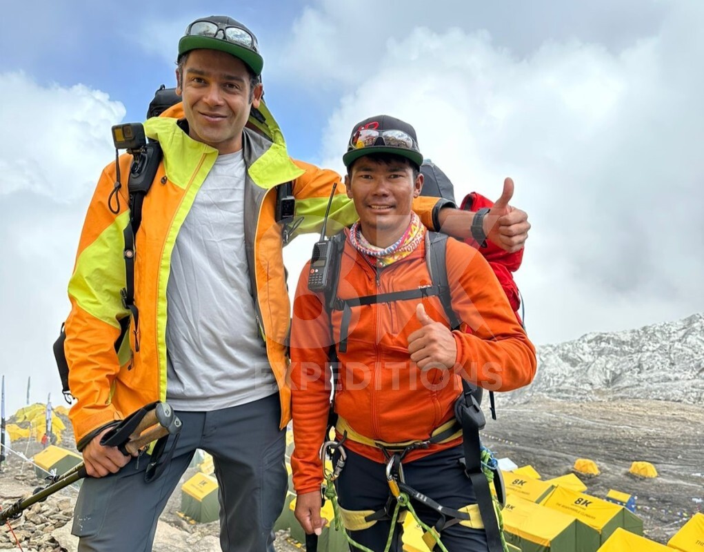 Mr. Shamin Summitted Worlds 8th Highest Peak Manaslu (8163m) Autumn 2023 / 8K Expeditions image